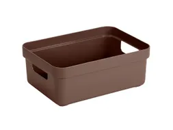 Sigma Home opbergbox 9L bruin - 35x24,6x12,2cm