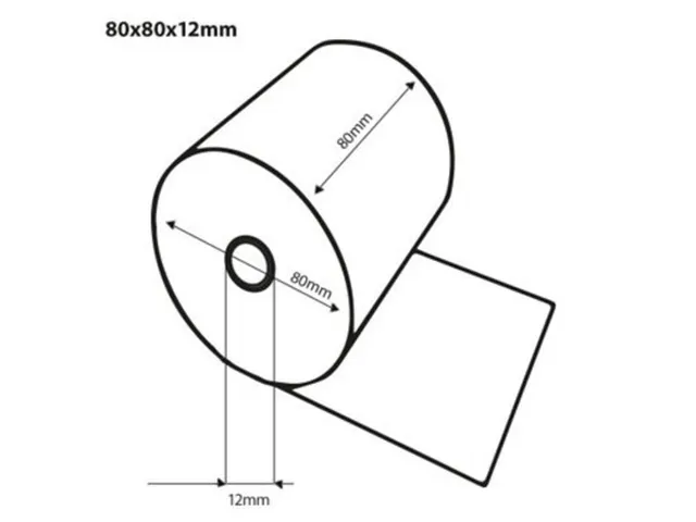 Kassarol Quantore 80x75x12mm Thermisch