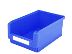 Zichtbakken Hxbxd 200x313x500/450mm Pp Blauw