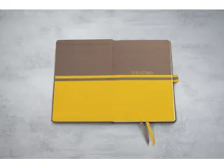 Weekagenda Linescape A5 2026 (EN) bruin Hardcover verticale indeling - 5