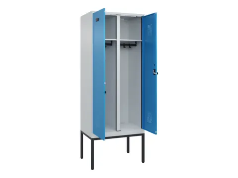 locker voor scheiding van kleding,HxBxD 2120x800x500mm,2vak