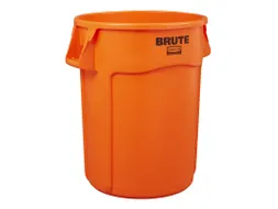 Ronde Brute container 121.1 Liter Oranje