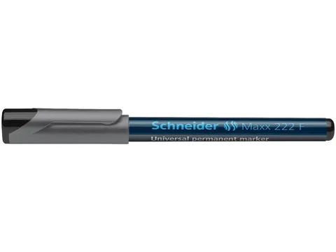 Marqueur universel Schneider Maxx 222 F permanent noir