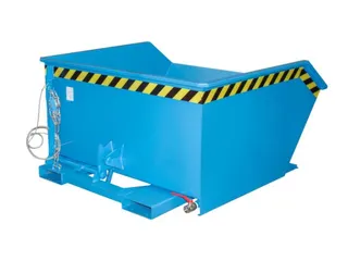 Kiepbak voor spaanders,HxLxB 680x1440x1280mm,0,75m³,draagverm. 1000kg - 1