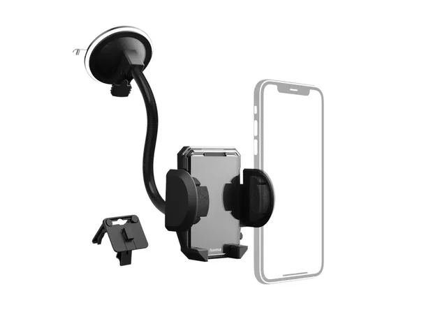 Support smartphone Hama 2-en-1 pour voiture