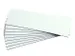 bord,HxB 30x100mm,achterzijde magnetisch,folie,wit