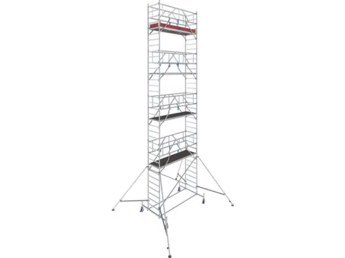 rolsteiger,werk H 10,4m,steiger H 9,5m,platform BxD 2500x750mm