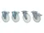 2Zwenk-/2Bokwielen,V. Bodemklepcontainer/Kiepbak,Polyamide
