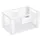 Euronorm Stapelkrat Hxlxb 320x600x400mm 63liter Open Wit