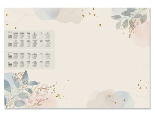 Designonderlegger Sigel Pastel Garden 25/26. 59.5x41cm 30 vel 80 grams