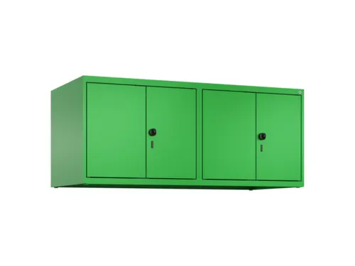 opzetkast,v. locker voor scheiding van kleding,4vak.,vak B 300mm