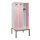 locker met bank,HxBxD 2120x900x815mm,3vak,vak B 300mm,cilinderslot
