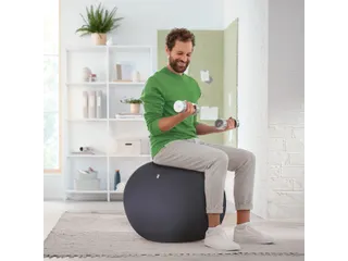 Leitz Ergo Actieve Zitbal anti-rol 65cm Donkergrijs - 15