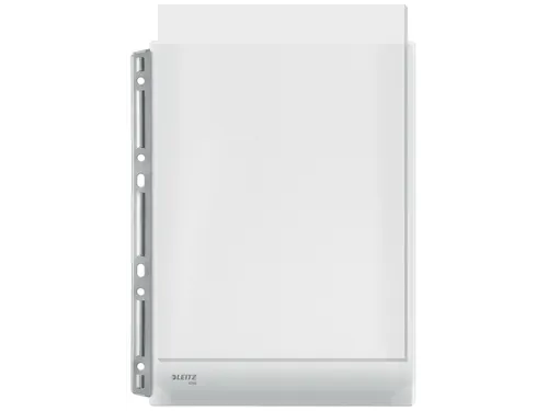Showtas Leitz 4755 A4 4-gaats PVC 0.17mm glad met expansievouw