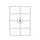 Etiket Rillstab 105x74mm Wit 800 Stuks