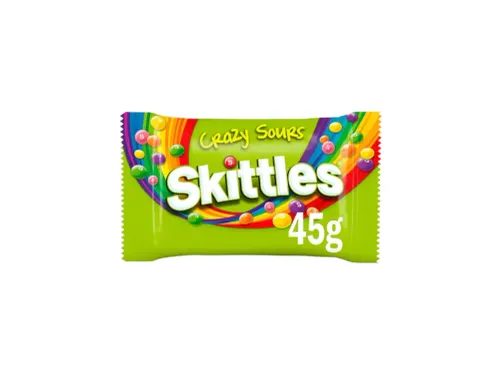 Snoep Skittles crazy sour zak 45gr