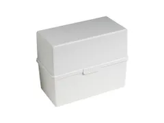 Steekkaartenbak 200krt A5 grijs