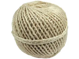 Sisalkoord touw uit 3 draden bol van 2.500 g +/- 450 m