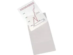 zichtpaneel,DIN A4,staand,grijs,achterzijde magnetisch