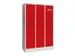 Armoire De Tri Courrier Hxlxp 1850X1230X500Mm Ral7035 Façade Ral3000