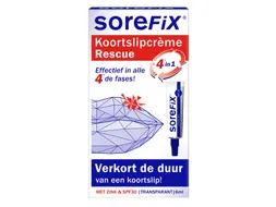 Koortslipcreme Sorefix rescue tube 6ml