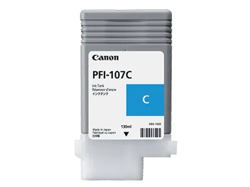 Inktcartridge Canon PFI-107 cyaan