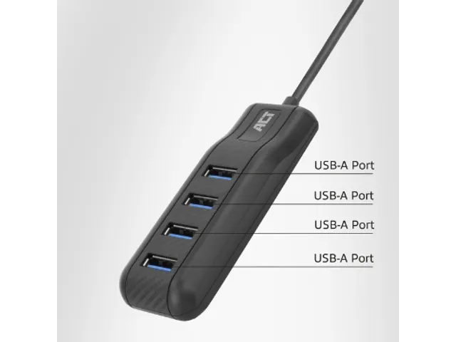 USB-C Hub 3.0 4 poorts USB-A