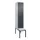 Z-garderobekast,HxBxD 2120x400x815mm,2vak,vak B 400mm,cil.-slot