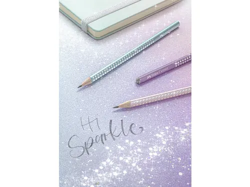 Potlood Faber-Castell Grip sparkle violet metallic