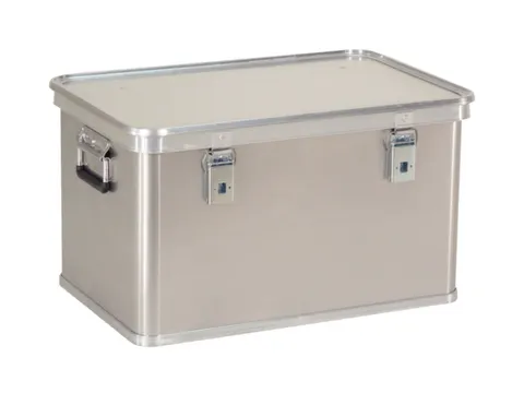 Aluminium Transportkist Hxlxb 340X588X388Mm 60L Stapelbaar