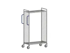 Verzamelwagen,Draagverm. 100Kg,2Etage(S),Draadgaasbodem,Verz.