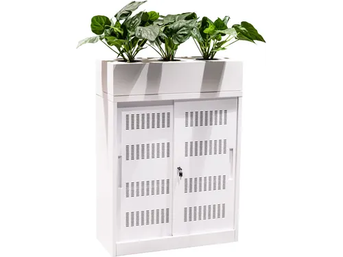 Plantenbak tbv schuifdeurkast Wit RAL9016