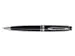 Balpen Waterman Expert Matt Black CT Medium Blauwe inkt