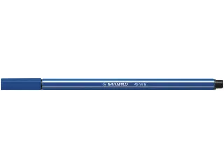 Viltstift STABILO Pen 68/32 medium donkerblauw - 7