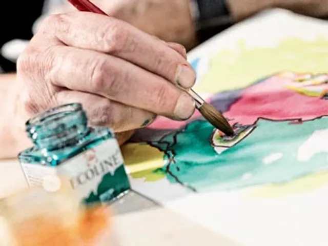 Aquarelverf Penselenset 150, Set Met 3 Penselen