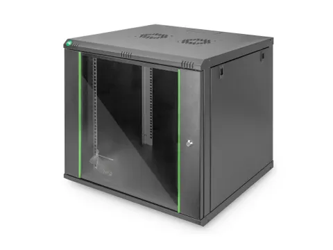 Digitus Dynamic Basic 9U netwerkkast wandmontage 51x60x60cm Zwart