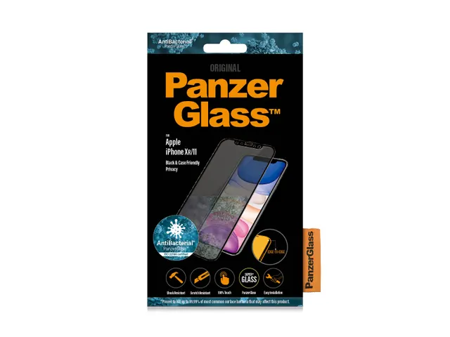 PanzerGlass Privacy Screen Protector iPhone 11 | XR | Edge-to-Edge,