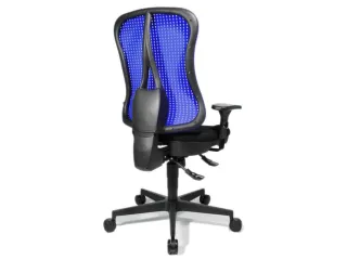 Topstar Bureaustoel HEAD POINT SY Net In Blauw - 4