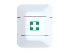 noodgevallenkast,HxBxD 528x434x225mm,leeg/v. 1x verbandkist,kunststof