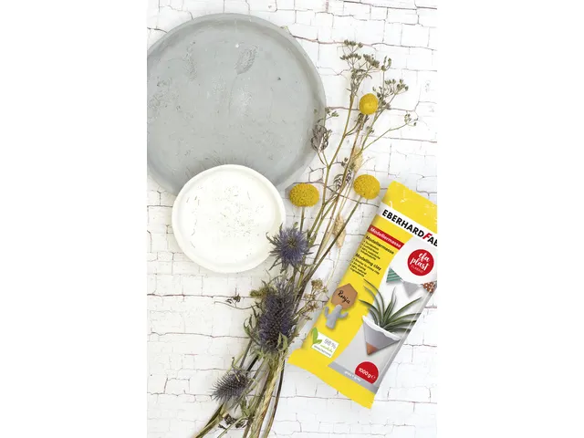 Pâte à modeler Eberhard Faber Efaplast Classic gris 1kg