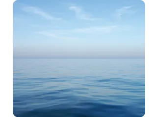 Muismat Fellowes Natuur Collectie Blauwe Oceaan - 1