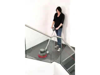 Orbitale-eenschijfsmachine,250 W,schrob-/shamponeerborstel - 5