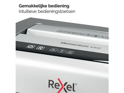 Papiervernietiger Rexel Momentum X410 snippers 4x28mm P-4