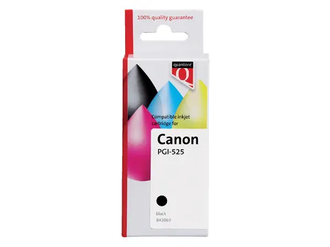 Inktcartridge Quantore alternatief tbv Canon PGI-525 4529B001 zwart