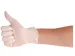 Handschoen CMT M latex poedervrij wit 100 stuks