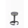 draaibare kruk,zitting HxØ 395-520x330mm,PU-schuim-ronde zitting zwar