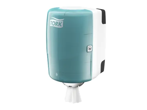 Tork 659000 Performance Centerfeed M2 Rol Dispenser Wit Turquoise