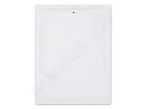Luchtkussenenvelop Raadhuis 150x215mm C13 wit plakstrip krimp a 5 stuk