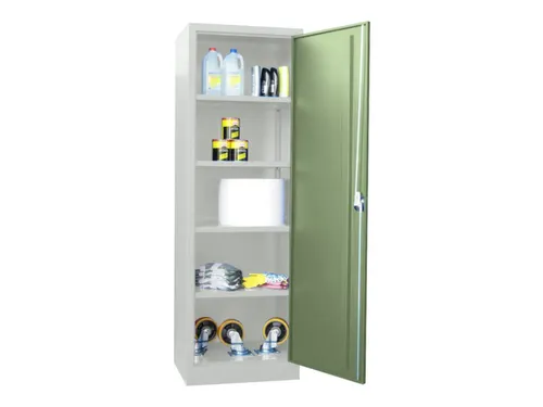 universele kast,HxBxD 1950x640x500mm,RAL7035,front RAL6011