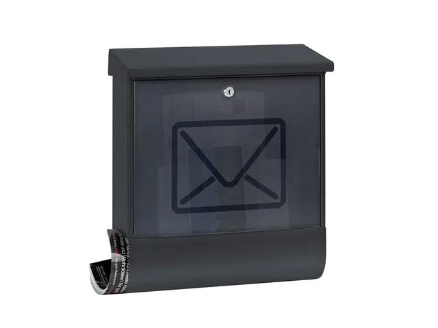Brievenbus Lucenta Antraciet Rvs